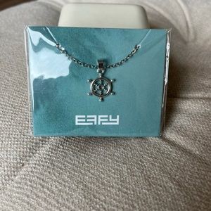 Ship’s wheel Long Necklace